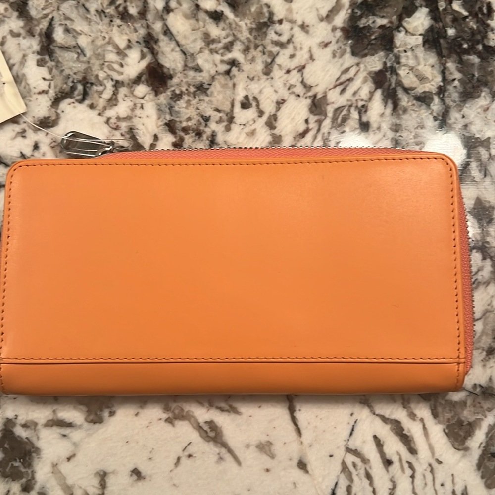 Radley London Medium Orange Wallet - Picture 3 of 6